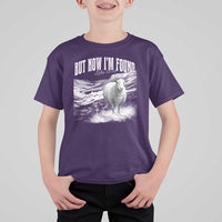 But Now I'm Found T Shirt For Kid Christian Faith Sheep