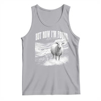 But Now I'm Found Tank Top Christian Faith Sheep