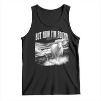 But Now I'm Found Tank Top Christian Faith Sheep