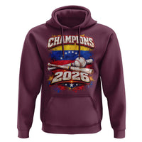 Venezuela Champions 2026 Baseball Lover Venezuelan Flag Hoodie