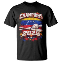 Venezuela Champions 2026 Baseball Lover Venezuelan Flag T Shirt