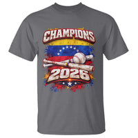 Venezuela Champions 2026 Baseball Lover Venezuelan Flag T Shirt