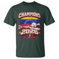 Venezuela Champions 2026 Baseball Lover Venezuelan Flag T Shirt
