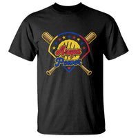 Arepa Power Venezuela Baseball Lover T Shirt Venezuelan Pride