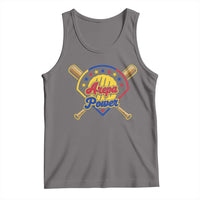 Arepa Power Venezuela Baseball Lover Tank Top Venezuelan Pride