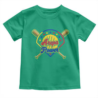 Arepa Power Venezuela Baseball Lover Toddler T Shirt Venezuelan Pride