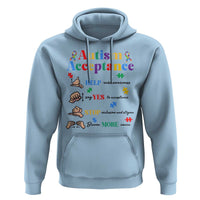 Autism Awareness Acceptance Hand Sign Language SPED Teacher Hoodie