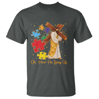 Autism Awareness Jesus T Shirt Oh How He Loves Us Christian Bible Verse
