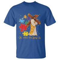 Autism Awareness Jesus T Shirt Oh How He Loves Us Christian Bible Verse