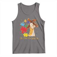 Autism Awareness Jesus Tank Top Oh How He Loves Us Christian Bible Verse