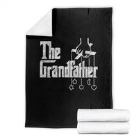 The Grandfather Throw Blanket Funny Grandpa Italian Mafia Style Father's Day