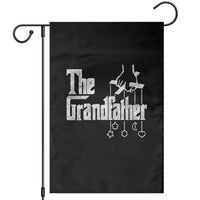 The Grandfather Garden Flag Funny Grandpa Italian Mafia Style Father's Day