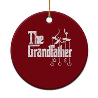 The Grandfather Ceramic Ornament Funny Grandpa Italian Mafia Style Father's Day