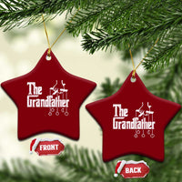 The Grandfather Ceramic Ornament Funny Grandpa Italian Mafia Style Father's Day