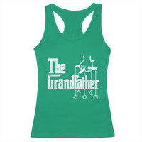 The Grandfather Racerback Tank Top Funny Grandpa Italian Mafia Style Father's Day