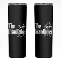 The Grandfather Skinny Tumbler Funny Grandpa Italian Mafia Style Father's Day