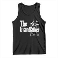 The Grandfather Tank Top Funny Grandpa Italian Mafia Style Father's Day