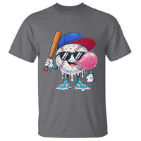 Baseball Bubble Gum Sports Game Day T Shirt