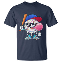 Baseball Bubble Gum Sports Game Day T Shirt