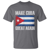 Make Cuba Great Again T Shirt Vintage Cuban Map