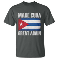 Make Cuba Great Again T Shirt Vintage Cuban Map