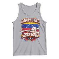 Venezuela Campeones 2026 Baseball Championship Tank Top Vintage Venezuelan Flag