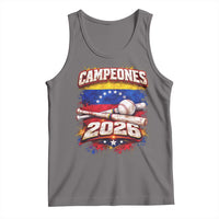Venezuela Campeones 2026 Baseball Championship Tank Top Vintage Venezuelan Flag