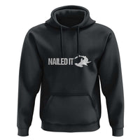 Funny Hammerhead Shark Hoodie Nailed It Shark Lover - Wonder Print Shop