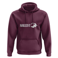 Funny Hammerhead Shark Hoodie Nailed It Shark Lover - Wonder Print Shop