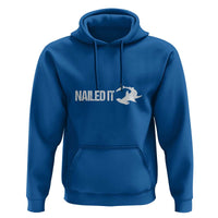Funny Hammerhead Shark Hoodie Nailed It Shark Lover - Wonder Print Shop