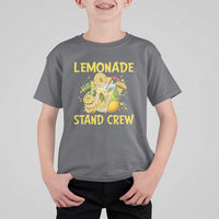 Lemon Stand Boss T Shirt For Kid Lemonade Stand Crew Young CEO Juice - Wonder Print Shop