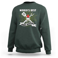 Grilling Barbecue Sweatshirt World's Best Grill Master BBQ Smoker - Wonder Print Shop