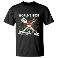 Grilling Barbecue T Shirt World's Best Grill Master BBQ Smoker - Wonder Print Shop