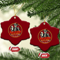 Just A Dad Who Always Came Back With The Milk Ceramic Ornament Funny Skeleton Father