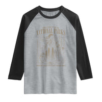 Protect Our National Parks Funny Cryptid Weirdcore Raglan Shirt Where Legends Still Roam Free Bigfoot Monthman