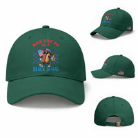 Bad Day To Be A Hot Dog 4th of July Baseball Cap Funny BBQ Grilling