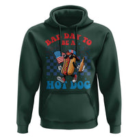 Bad Day To Be A Hot Dog 4th of July Hoodie Funny BBQ Grilling