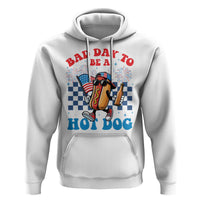 Bad Day To Be A Hot Dog 4th of July Hoodie Funny BBQ Grilling