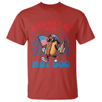 Bad Day To Be A Hot Dog 4th of July T Shirt Funny BBQ Grilling