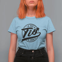 Uncle T Shirt For Women Best Tio Ever Vintage Spanish Latin Mexican - Wonder Print Shop