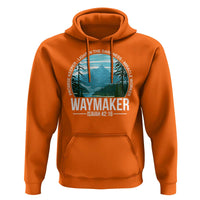Christian Hoodie Waymaker Promise Keeper Light In The Darkness Miracle Worker Bible Verse - Wonder Print Shop