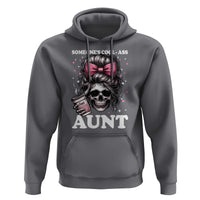 Funny Aunt Hoodie Someone's Cool Ass Auntie Skull Coffee - Wonder Print Shop