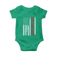 Not Our War Vintage American Flag Baby Onesie Pacifists Peace - Wonder Print Shop