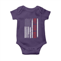 Not Our War Vintage American Flag Baby Onesie Pacifists Peace - Wonder Print Shop