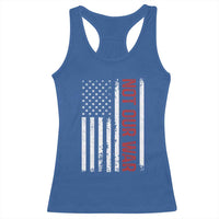 Not Our War Vintage American Flag Racerback Tank Top Pacifists Peace - Wonder Print Shop
