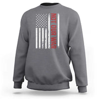 Not Our War Vintage American Flag Sweatshirt Pacifists Peace - Wonder Print Shop