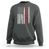 Not Our War Vintage American Flag Sweatshirt Pacifists Peace - Wonder Print Shop