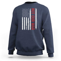 Not Our War Vintage American Flag Sweatshirt Pacifists Peace - Wonder Print Shop