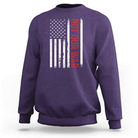 Not Our War Vintage American Flag Sweatshirt Pacifists Peace - Wonder Print Shop