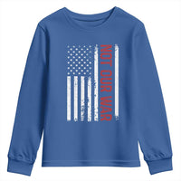 Not Our War Vintage American Flag Youth Sweatshirt Pacifists Peace - Wonder Print Shop